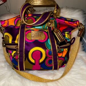 Coach Multicolor Poppy Purse